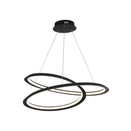 Pendule, Lustre suspendate - Lustra LED suspendata design modern circular SWIRL