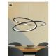 Pendule, Lustre suspendate - Lustra LED suspendata design modern circular SWIRL