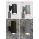 Aplice - Aplica perete pentru exterior iluminat up and down Outdoor neagra