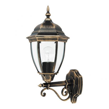 Aplice - Aplica pentru iluminat exterior IP44, up light, auriu antic Toronto