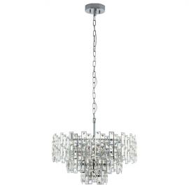 Candelabre, Lustre - Lustra suspendata eleganta design modern CALMEILLES 1 crom, 63cm