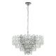 Candelabre, Lustre - Lustra suspendata eleganta design modern CALMEILLES 1 crom, 78cm