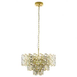 Candelabre, Lustre - Lustra suspendata eleganta design modern CALMEILLES 1 auriu, 63cm