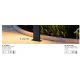 Aplice - Aplica de perete LED moderna pentru iluminat exterior Outdoor