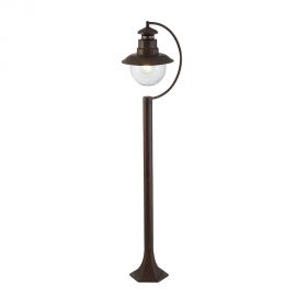 Stalpi - Stalp pentru iluminat exterior stil rustic Station H-110cm