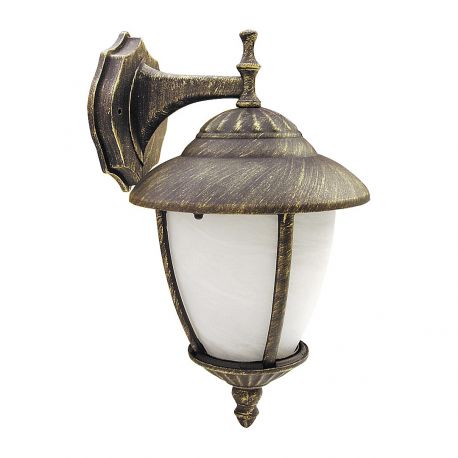 Aplice - Aplica pentru iluminat exterior IP43, down light, auriu antic Madrid