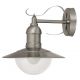 Aplice - Aplica de perete exterior IP44, down light, otel inoxidabil Oslo