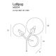 Aplice, corpuri de iluminat pentru pereti - Aplica design industrial, minimalist Lollipop 2L alama