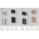 Aplice - Aplica pentru iluminat exterior finisaj aluminiu periat, IP44 Chile