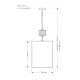 Pendule, Lustre suspendate - Lustra suspendata eleganta design modern EMPOLI
