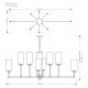 Candelabre, Lustre - Lustra eleganta design modern Empoli 8L