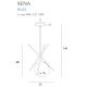 Pendule, Lustre suspendate - Lustra suspendata design modern XENA