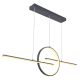 Candelabre, Lustre - Lustra LED dimabila cu telecomanda design modern Barral