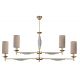 Candelabru 4 brate realizat manual Fellino