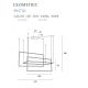 Pendule, Lustre suspendate - Lustra LED dimabila, XXL suspendata design modern GEOMETRIC negru