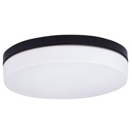 Iluminat pentru baie - Plafoniera neagra cu protectie IP44 Oda