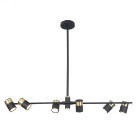 Pendule, Lustre suspendate - Lustra design minimalist cu 6 surse de lumina Puma