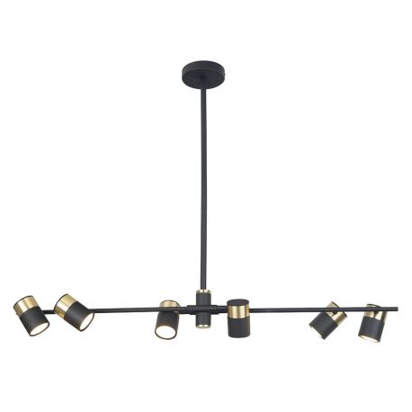Pendule, Lustre suspendate - Lustra design minimalist cu 6 surse de lumina Puma