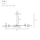 Pendule, Lustre suspendate - Lustra design minimalist cu 6 surse de lumina Puma