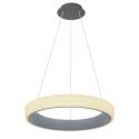 Lustra suspendata LED dimabila cu telecomanda design modern TABANO antracit