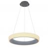 Lustra suspendata LED dimabila cu telecomanda design modern TABANO antracit