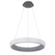 Pendule, Lustre suspendate - Lustra suspendata LED dimabila cu telecomanda design modern TABANO antracit