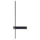Aplice, corpuri de iluminat pentru pereti - Aplica de perete LED SABRE negru, 61cm