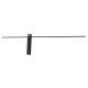 Aplice, corpuri de iluminat pentru pereti - Aplica de perete LED SABRE negru, 91cm