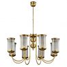 Candelabru 8 brate design clasic din alama OLZANO 