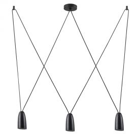 Pendule, Lustre suspendate - Lustra cu 3 pendule suspendate SISTEMA III