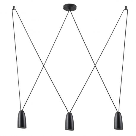 Pendule, Lustre suspendate - Lustra cu 3 pendule suspendate SISTEMA III