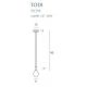 Pendule, Lustre suspendate - Lustra, Pendul design minimalist TODI I