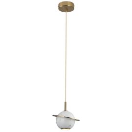 Pendule, Lustre suspendate - Lustra LED, Pendul elegant din marmura alba URANOS