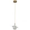 Lustra LED, Pendul elegant din marmura alba URANOS