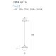 Pendule, Lustre suspendate - Lustra LED, Pendul elegant din marmura alba URANOS