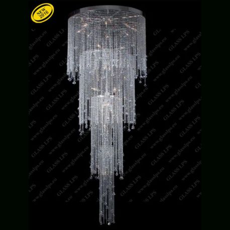 Lustre Cristal Bohemia - Lustra XXL Cristal Bohemia F 4 floor