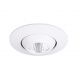 Spoturi tavan fals - Spot LED directionabil incastrabil tavan fals YUCA ROUND TILTED alb