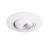Spot LED directionabil incastrabil tavan fals YUCA ROUND TILTED alb