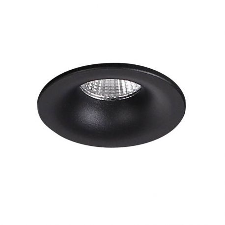 Spoturi tavan fals - Spot LED incastrabil tavan fals YUCA FIXED negru