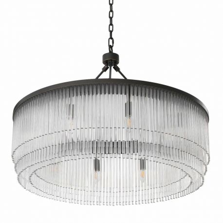 Candelabre, Lustre - Lustra suspendata design elegant Hector L, bronz