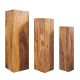 Masute Living - Set de 3 coloane decorative Makassar Sheesham