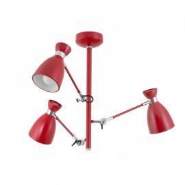 Lustre aplicate - Lustra cu 3 brate Retro rosu