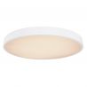 Plafoniera LED dimabila cu telecomanda design modern WISS alb