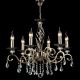 Candelabre, Lustre - Candelabru elegant cu 6 brate Grace bronz