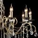Candelabre, Lustre - Candelabru elegant cu 6 brate Grace bronz