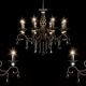 Candelabre, Lustre - Candelabru elegant cu 6 brate Grace bronz