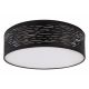 Plafoniere - Plafoniera LED design modern TUNNO negru