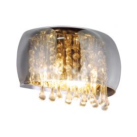 Aplice, corpuri de iluminat pentru pereti - Aplica de perete design modern KALLA fumuriu