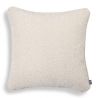 Perna decorativa LUX 50x50cm, Bouclé Cream S