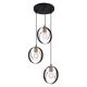 Pendule, Lustre suspendate - Lustra suspendata design modern VIGO negru